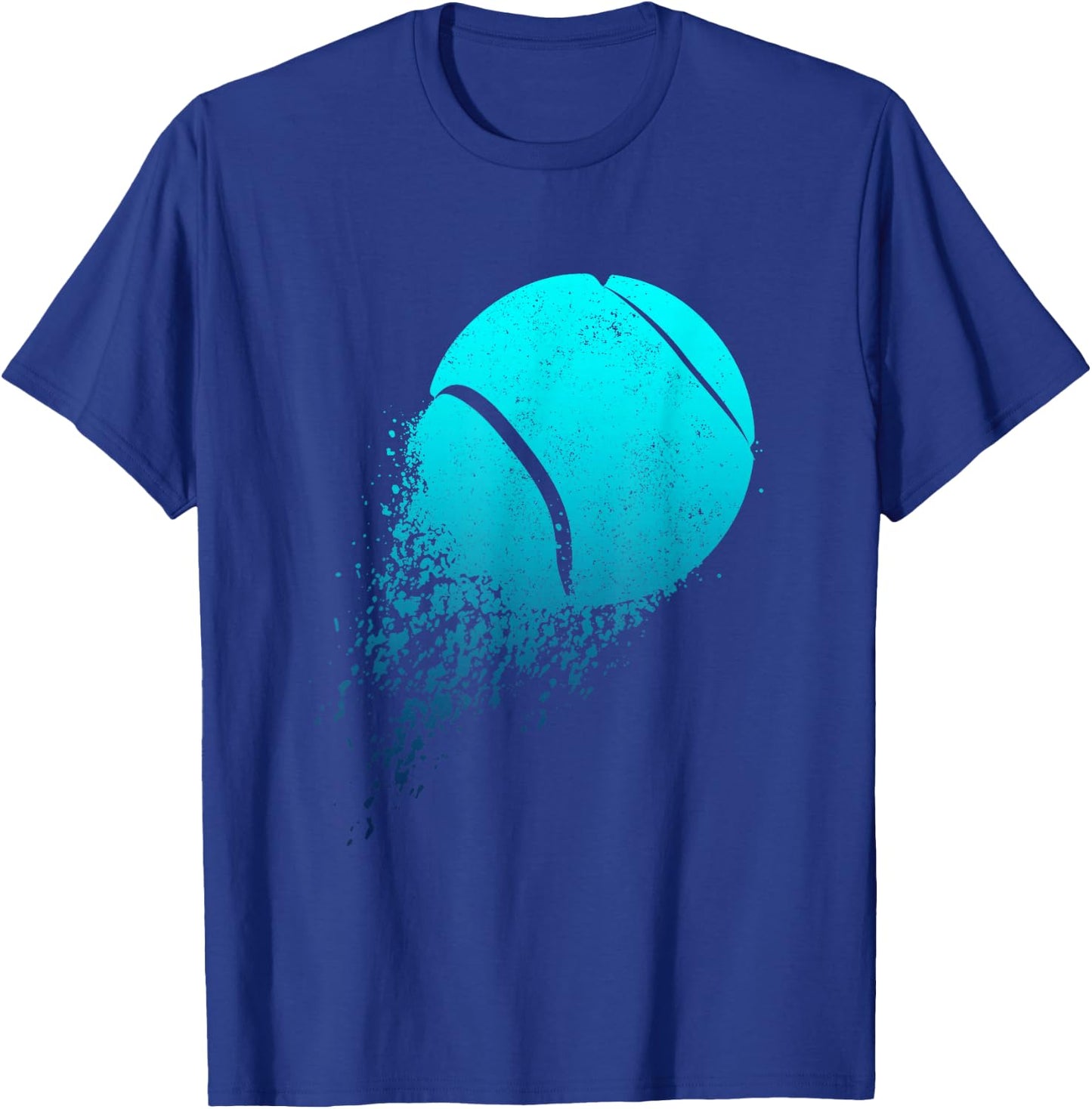 Tennis Player Sport Vintage Men Women Tennis T-Shirt - T-Shirt | Royal