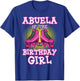 Abuela of the Birthday Girl Roller Skates Bday Skating Party T-Shirt - T-Shirt | Royal