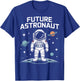 Space Kid Future Astronaut Galaxy Seeker Boys Girls T-Shirt - T-Shirt | Royal