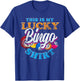 This Is My Lucky Bingo Shirt Bingo Player Lottery Bingo T-Shirt - T-Shirt | Royal