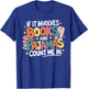 If It Involves Books and Pajamas Count Me In Reading Bedtime T-Shirt - T-Shirt | Royal