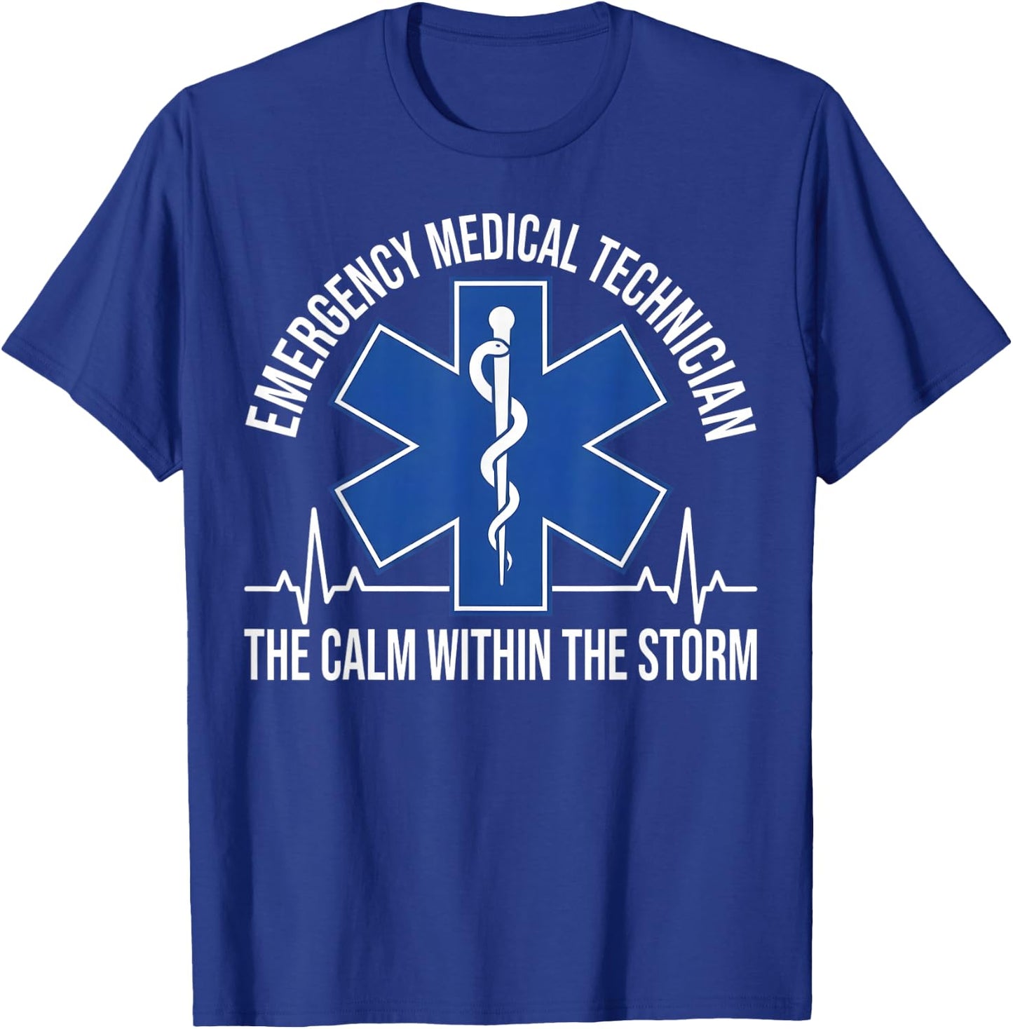 The Calm Within The Storm Medical Badge T-Shirt - T-Shirt | Royal