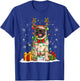 Ugly Pug Christmas Sweater Pajama Men Family T-Shirt - T-Shirt | Royal