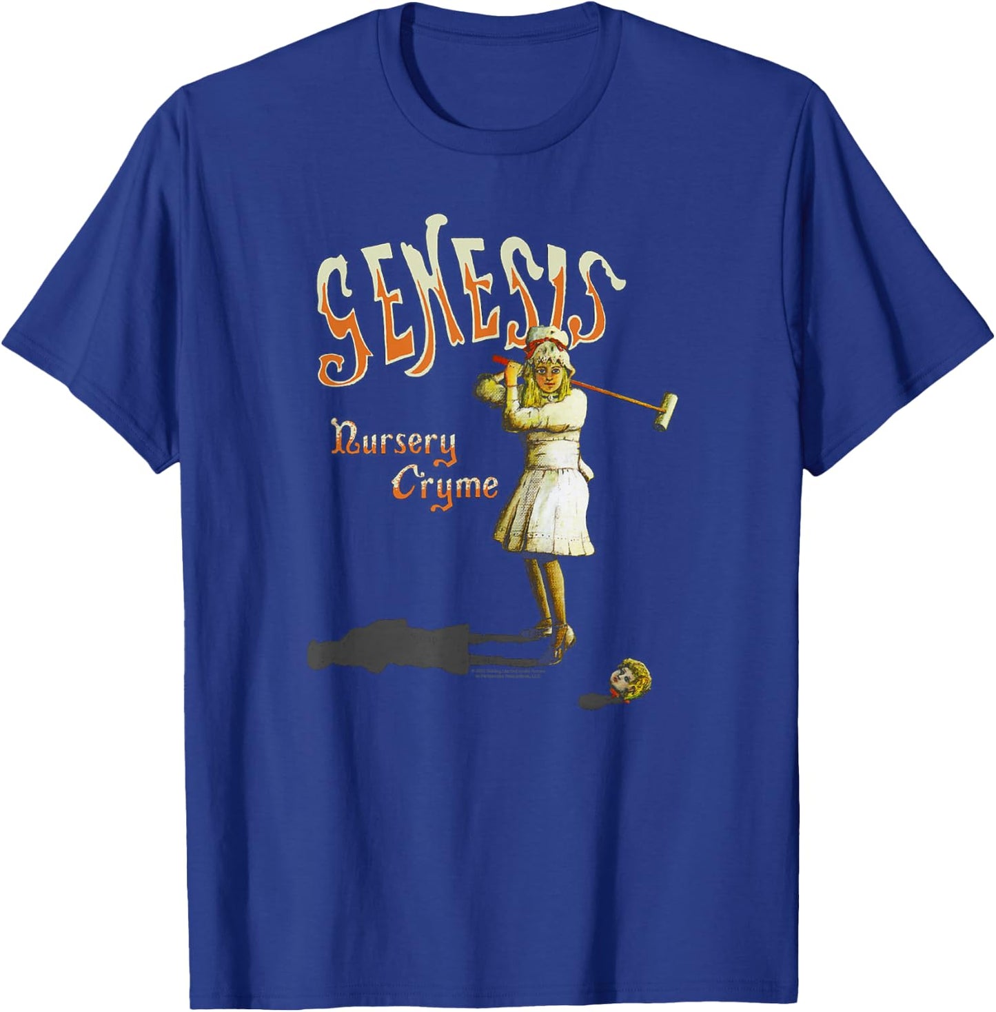 Genesis Nursury Cryme T-Shirt - T-Shirt | Royal