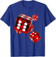Red Translucent Dice T-Shirt - T-Shirt | Royal