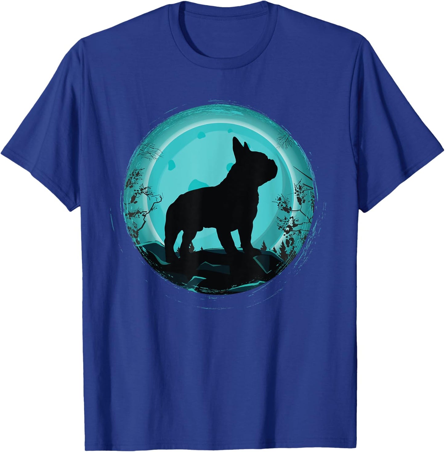 French Bulldog Frenchie Dog Women Kids T-Shirt - T-Shirt | Royal