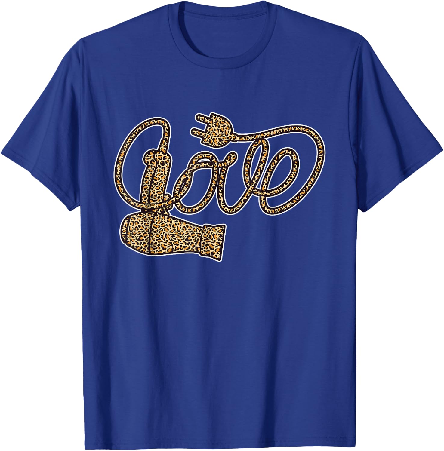 Love Hairdresser Hairstylist Haircutter Hair Salon T-Shirt - T-Shirt | Royal
