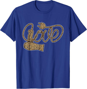 Love Hairdresser Hairstylist Haircutter Hair Salon T-Shirt - T-Shirt | Royal