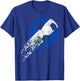 El Salvador Football Player Salvadoran Flag T-Shirt - T-Shirt | Royal