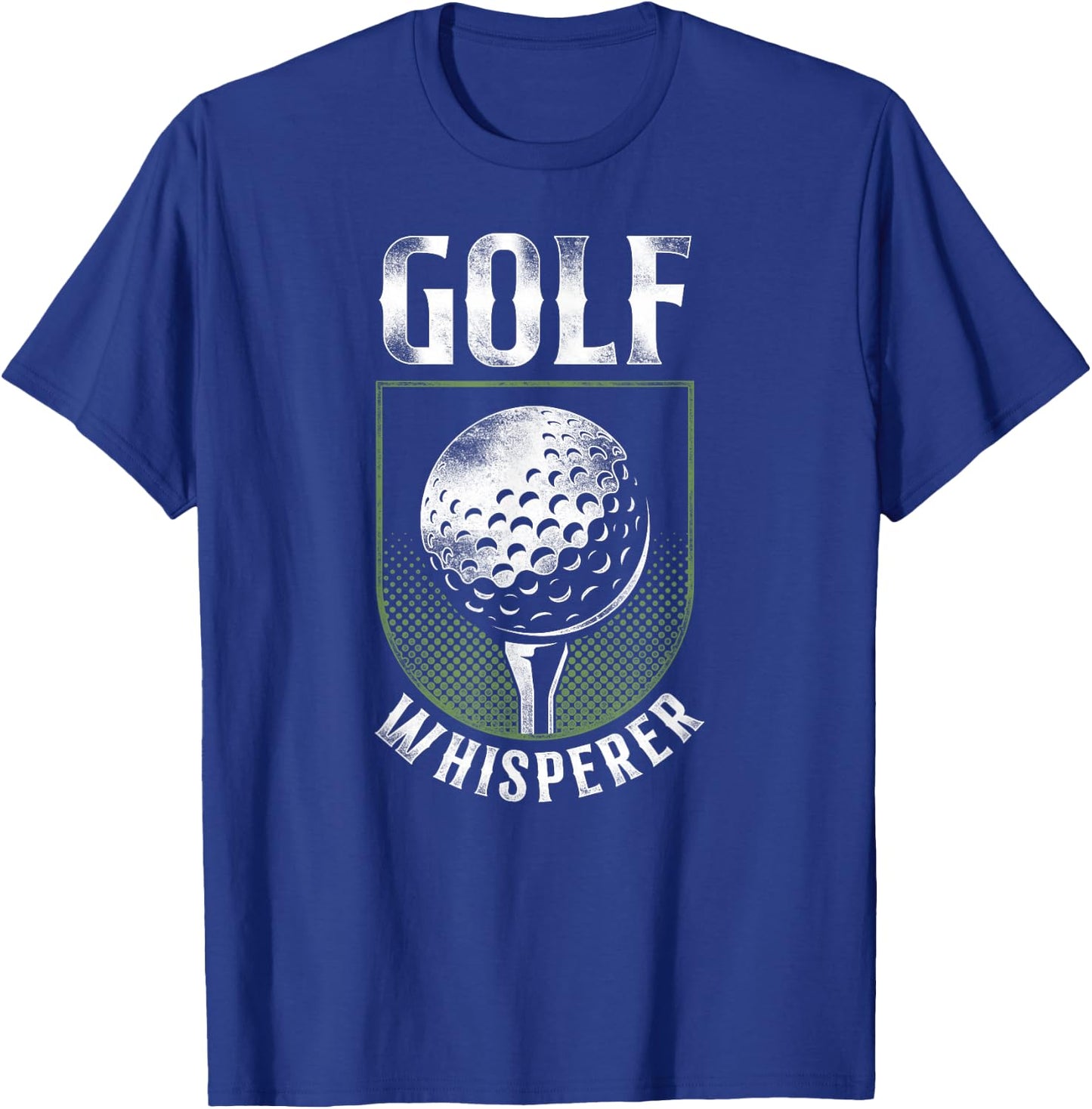 Golf Vintage Ball Golf Whisperer T-Shirt - T-Shirt | Royal