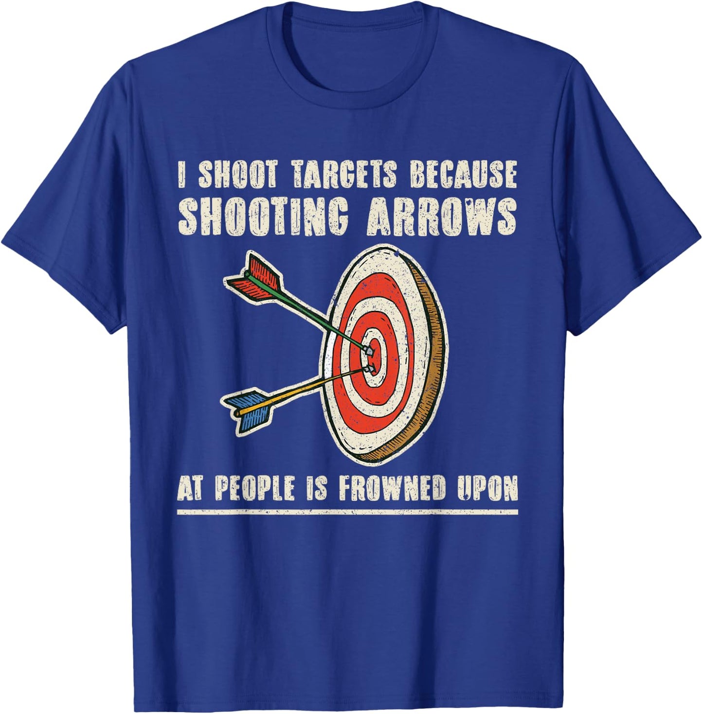 Archery Archer - Funny Bowman Bow Archer Small T-Shirt - T-Shirt | Royal