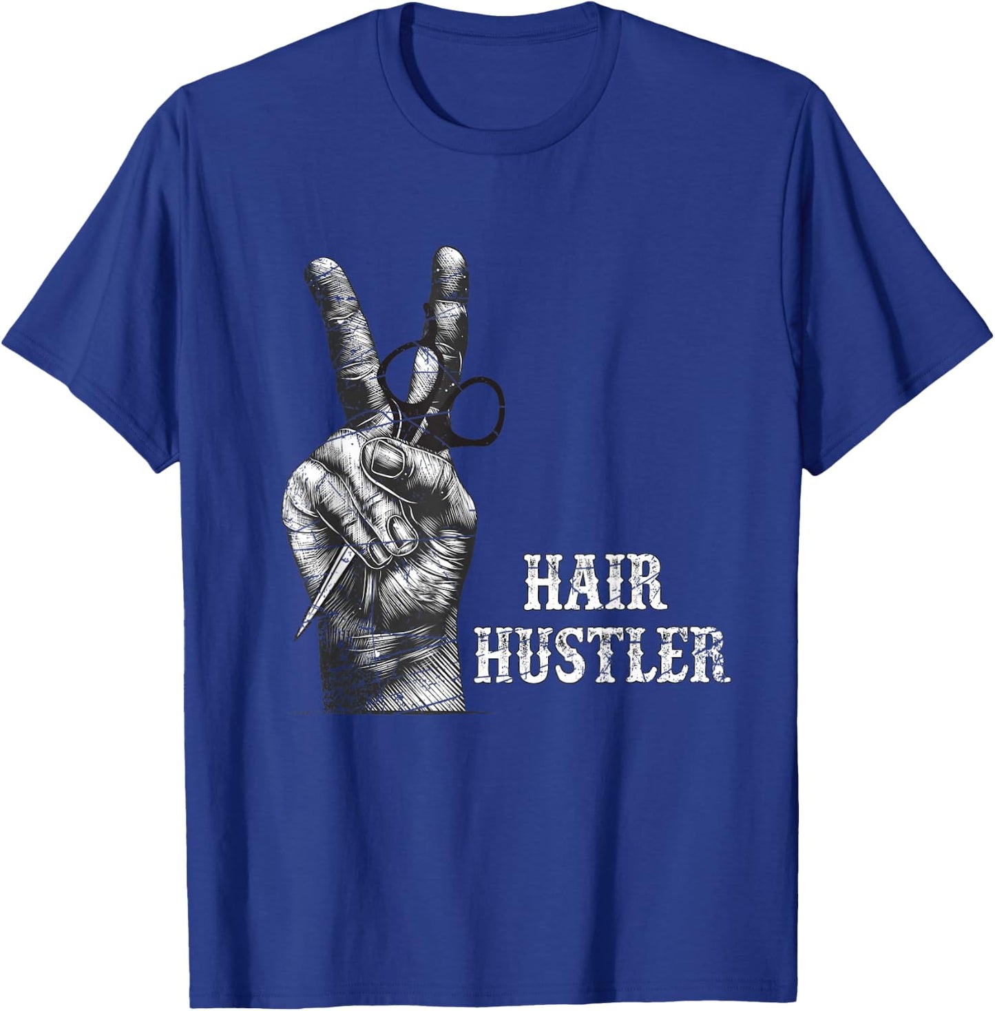 Hairdresser Cosmetology Barber Gift Hairstylist T-Shirt - T-Shirt | Royal
