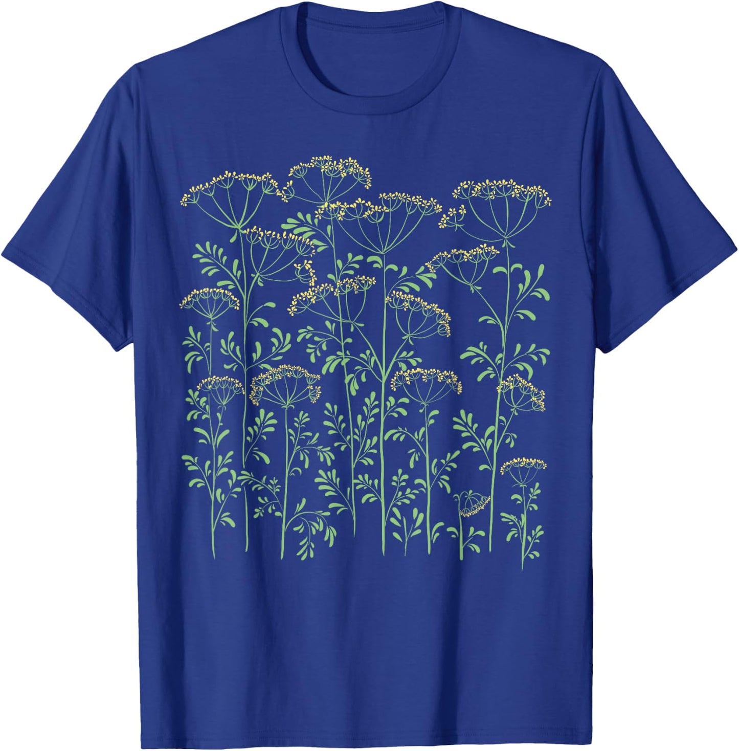 Made in Ukraine Shirts by Alice Ron Dill Ukrop Ukraine Food Ukrainian Vyshyvanka Botanical T-Shirt - T-Shirt | Royal