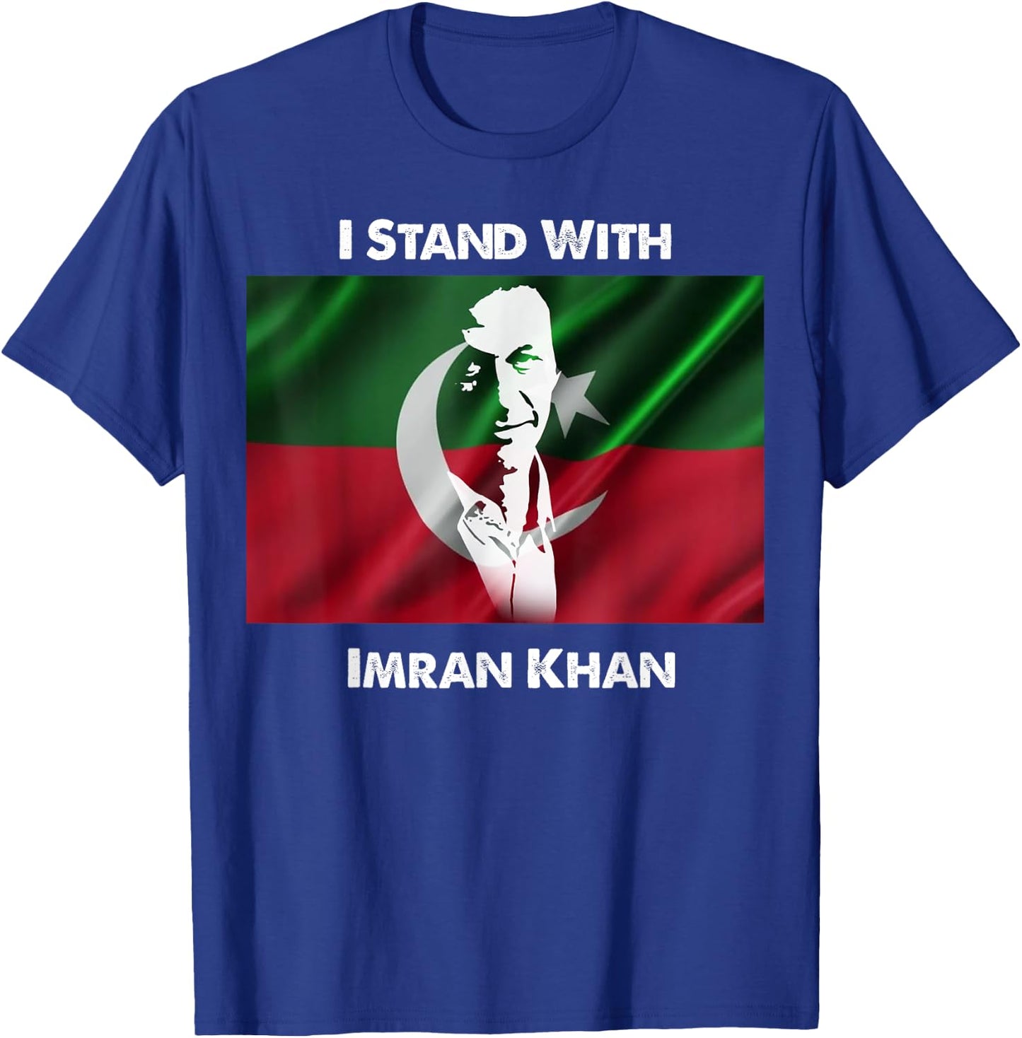 Imran Khan Absolutely Not PTI Pakistan Prime Minister T-Shirt - T-Shirt | Royal