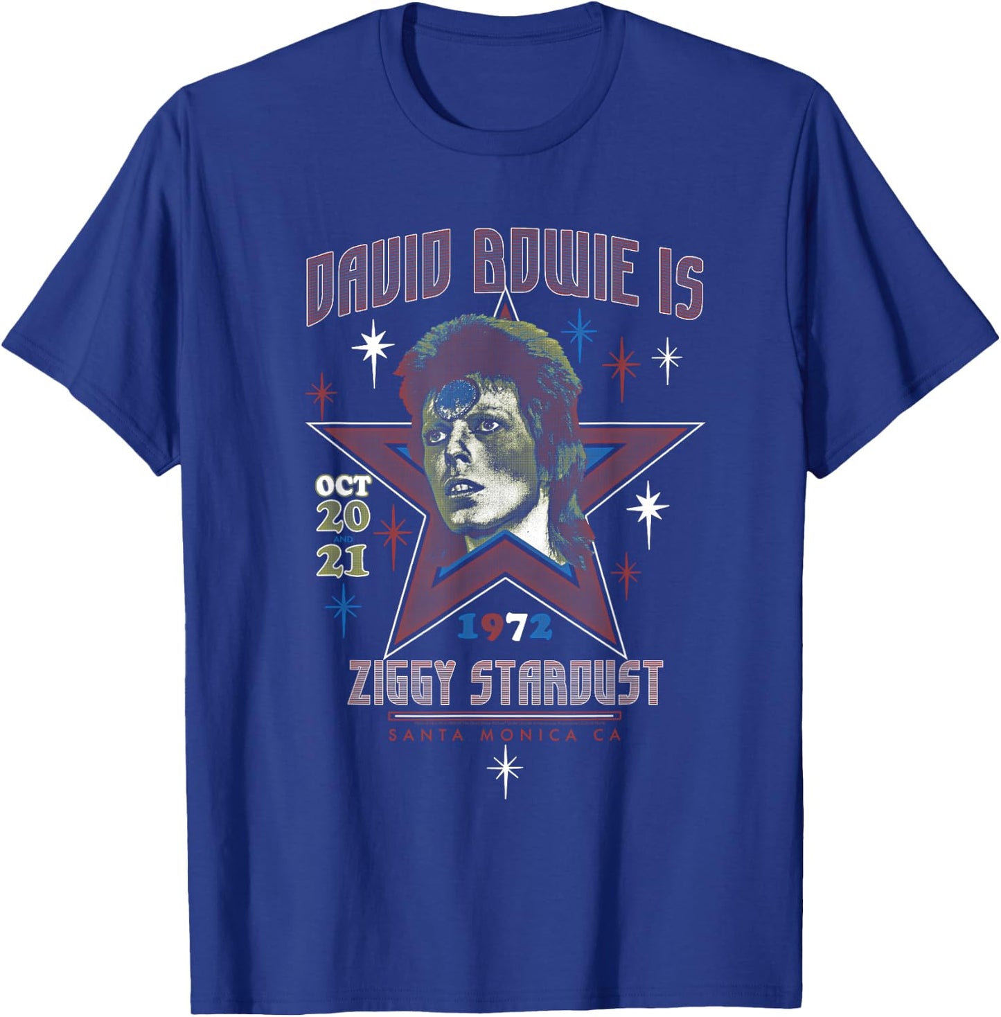 David Bowie - David Bowie is Ziggy Stardust T-Shirt - T-Shirt | Royal