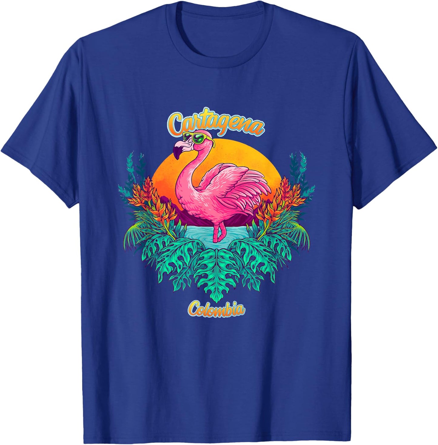 Cartagena Souvenir - Colombia Reminder T-Shirt - T-Shirt | Royal