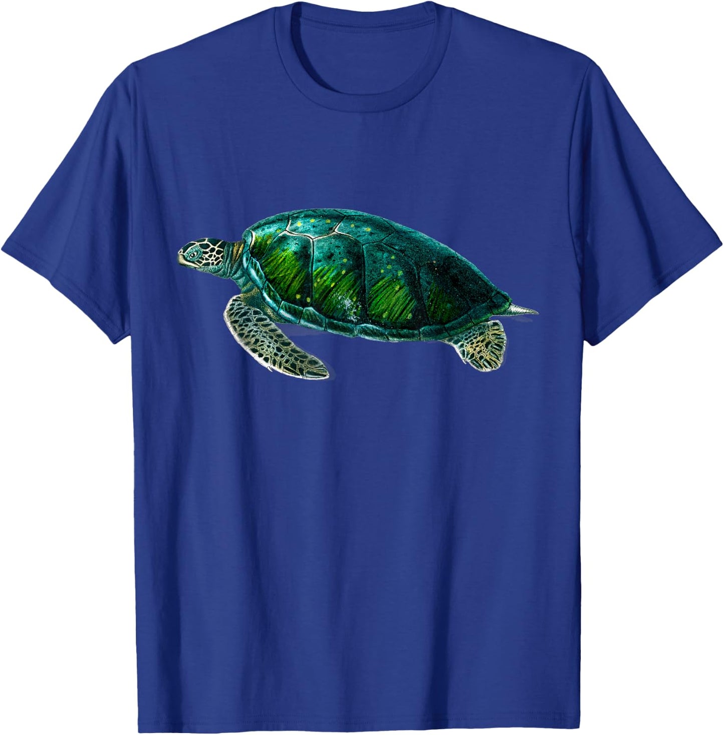 Aquarell | Sea Turtle T-Shirt - T-Shirt | Royal