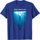 Freediving One Breath Diving Apnea Ocean Free Dive Ocean T-Shirt - T-Shirt | Royal