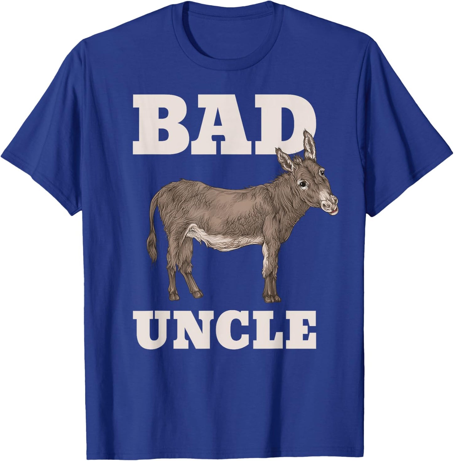 Badass Uncle Funny Pun Cool T-Shirt - T-Shirt | Royal