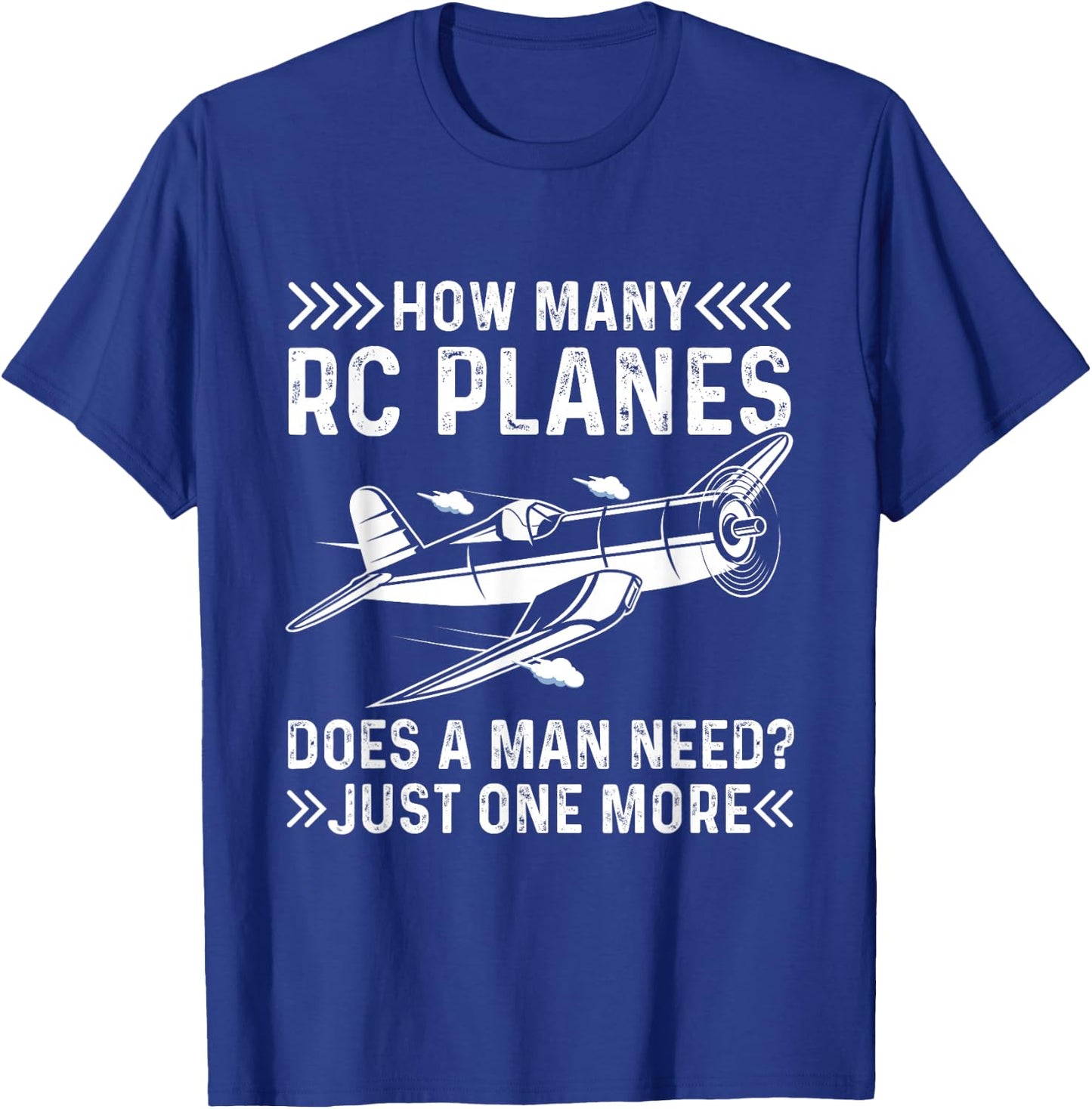 RC Plane Pilot Remote Controlled Glider RC Airplane T-Shirt - T-Shirt | Royal