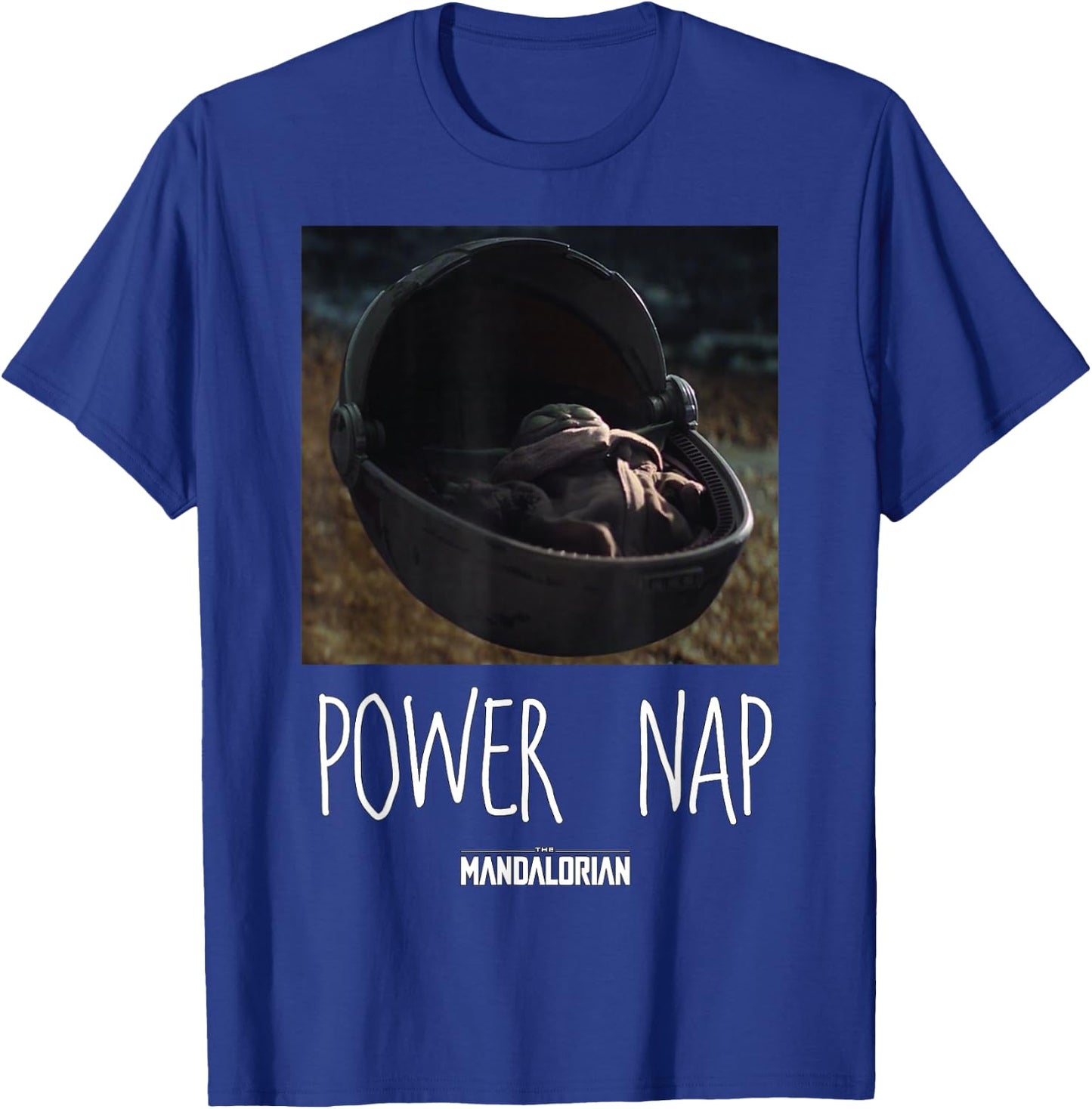 Star Wars The Mandalorian The Child Power Nap T-Shirt - T-Shirt | Royal