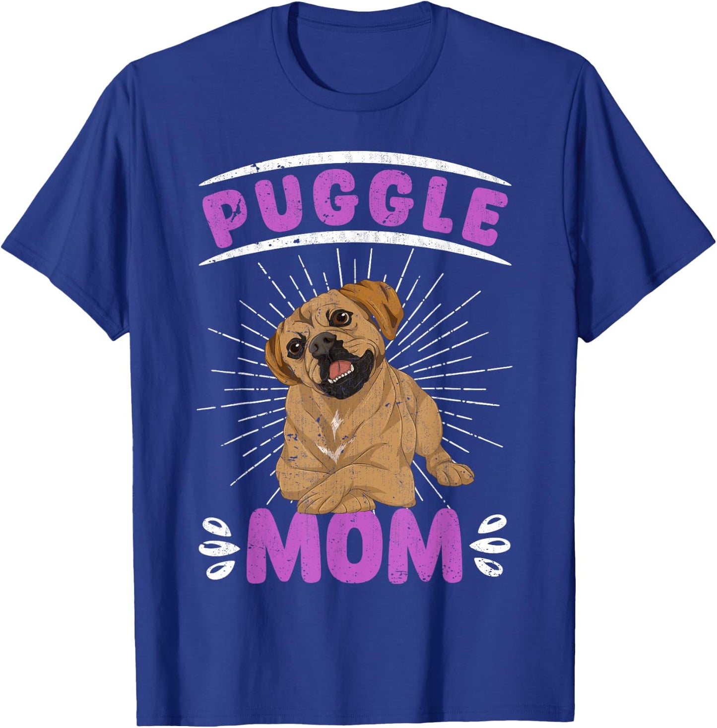 Dog Lover Puggle Mom Dog Owner Mothers Day Pet Owner Puggle T-Shirt - T-Shirt | Royal