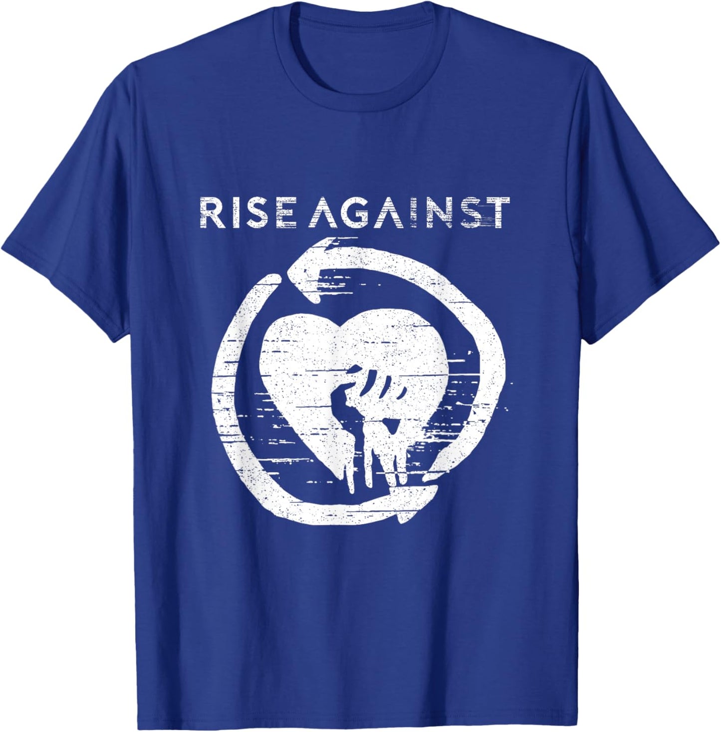 Rise Against - Official Merchandise - New Heartfist Small T-Shirt - T-Shirt | Royal