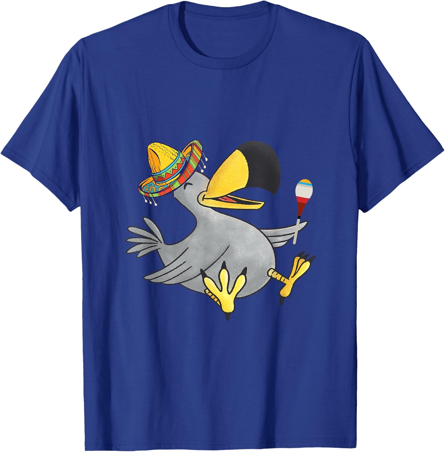 Dodo Bird Sombrero Costume Mexico Cinco De Mayo Fiesta T-Shirt - T-Shirt | Royal