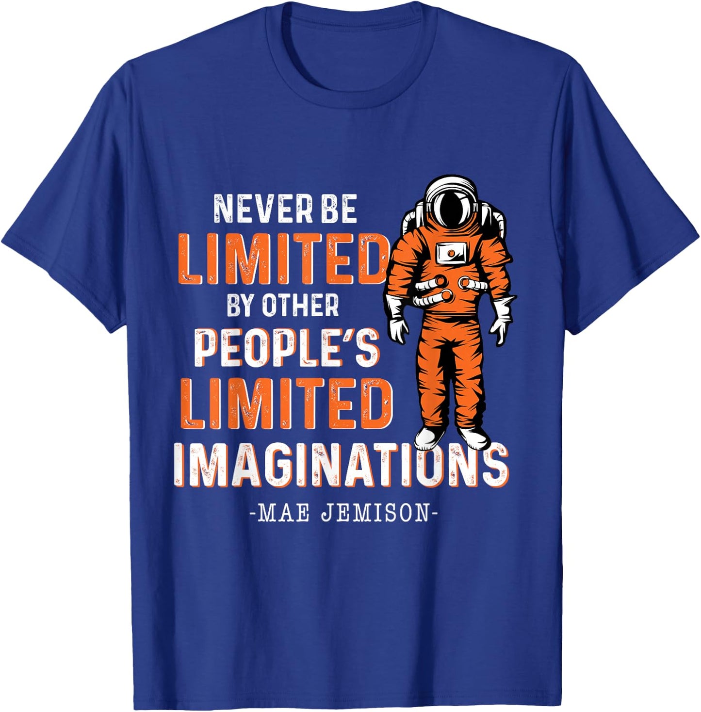 Black Woman Mae Jemison First Black Woman Astronaut T-Shirt - T-Shirt | Royal