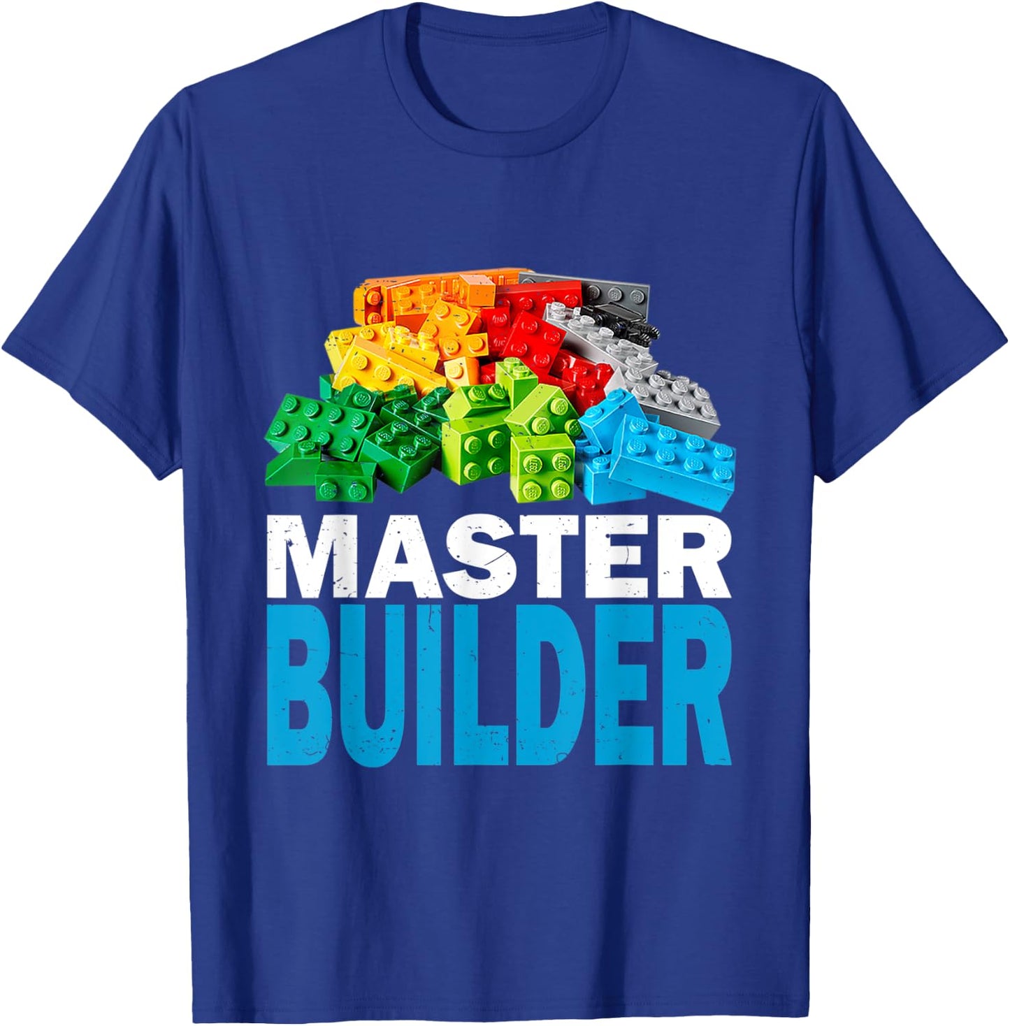 Master Builder Funny Architect Design Idea Architect T-Shirt - T-Shirt | Royal