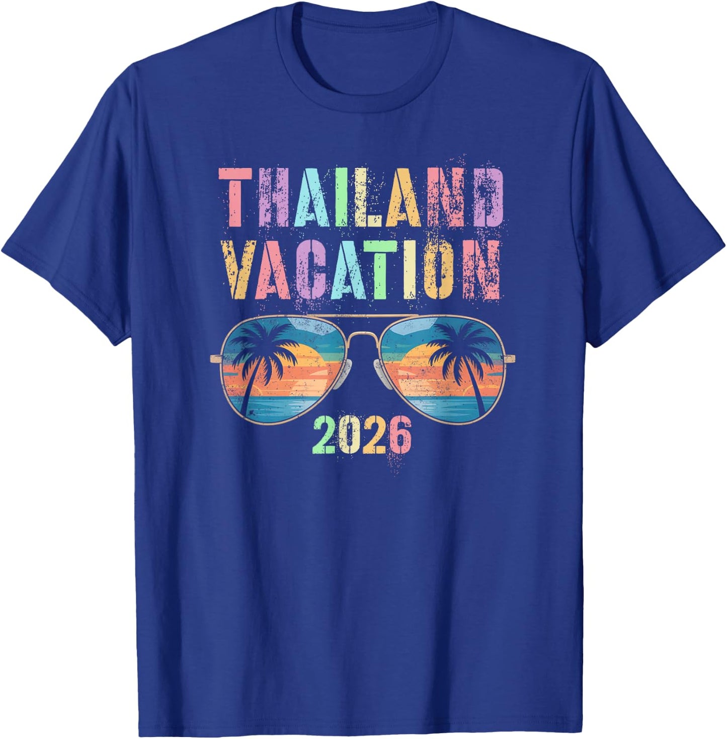 Cute Thailand Vacation 2026 Travel Best Ever Trip Matching T-Shirt - T-Shirt | Royal