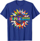 Hispanic Heritage Month Latino Countries Flags Sunflower T-Shirt - T-Shirt | Royal