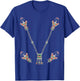 Kabyle Tafzimth Amazigh jewellery decoration from Algeria T-Shirt - T-Shirt | Royal