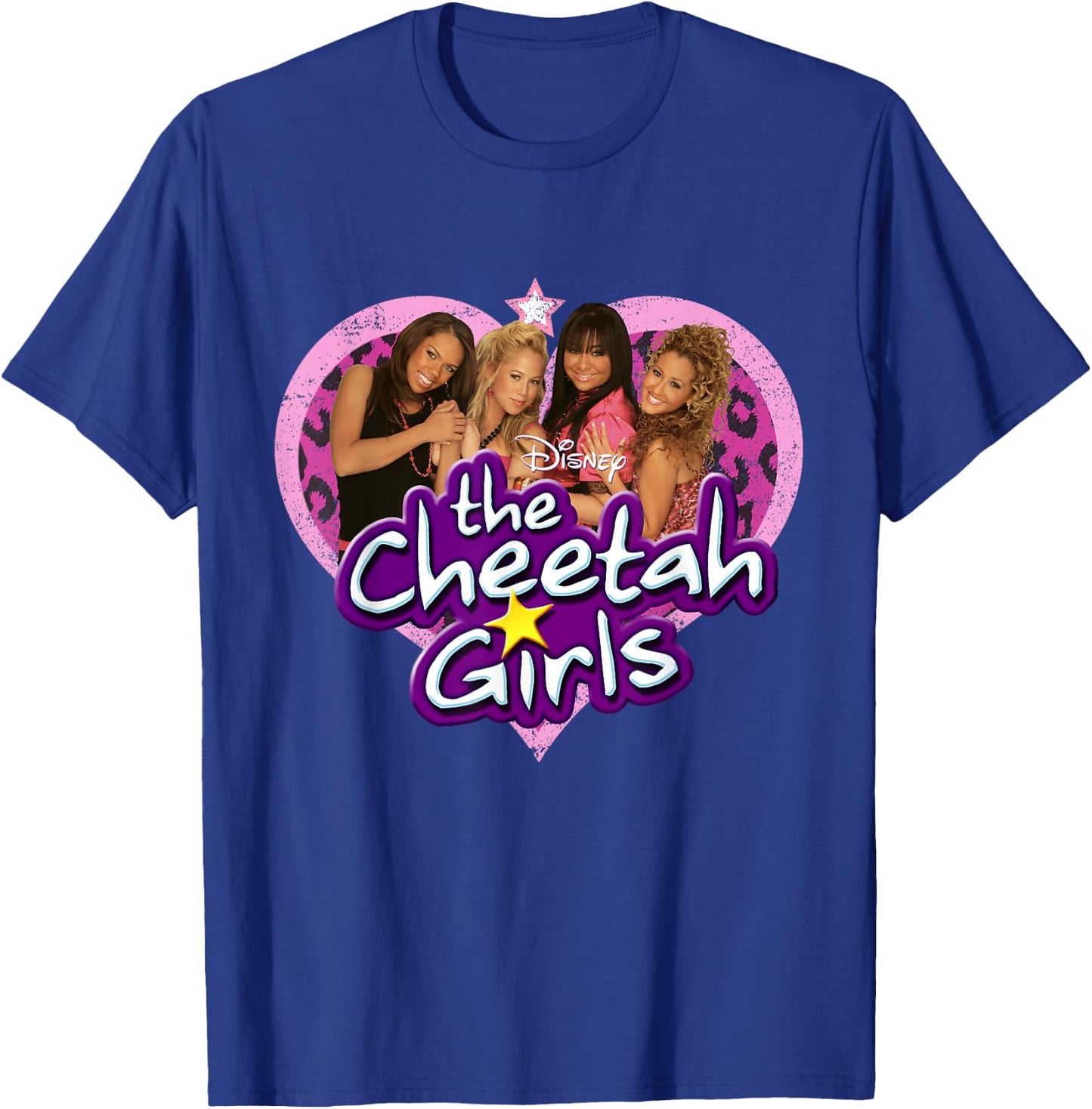 Disney Channel The Cheetah Girls Characters and Logo Small T-Shirt - T-Shirt | Royal