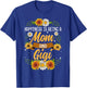 Happiness Is Being A Mom And Gigi Shirt Cute Sunflower T-Shirt - T-Shirt | Royal