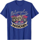 Motorcycles and Mascara Clothes Moped Chopper Motocross T-Shirt - T-Shirt | Royal