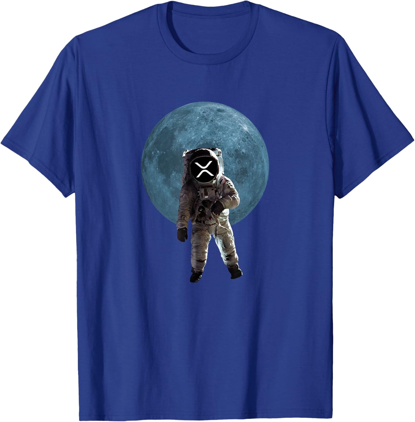 XRP Merchandise Cryptocurrency Gift Blockchain Crypto T-Shirt - T-Shirt | Royal