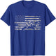 American Flag Motorcycle Apparel - Motorcycle Women Kids Men T-Shirt - T-Shirt | Royal