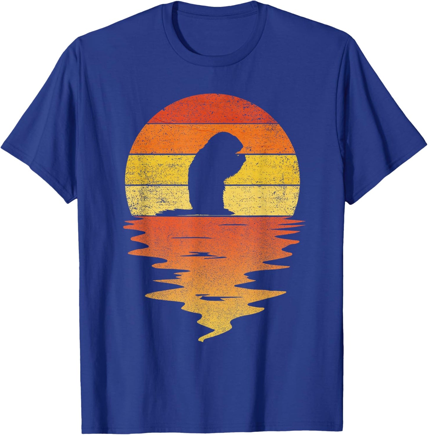 Marmots shirt retro sunset 70s vintage Marmots T-Shirt - T-Shirt | Royal