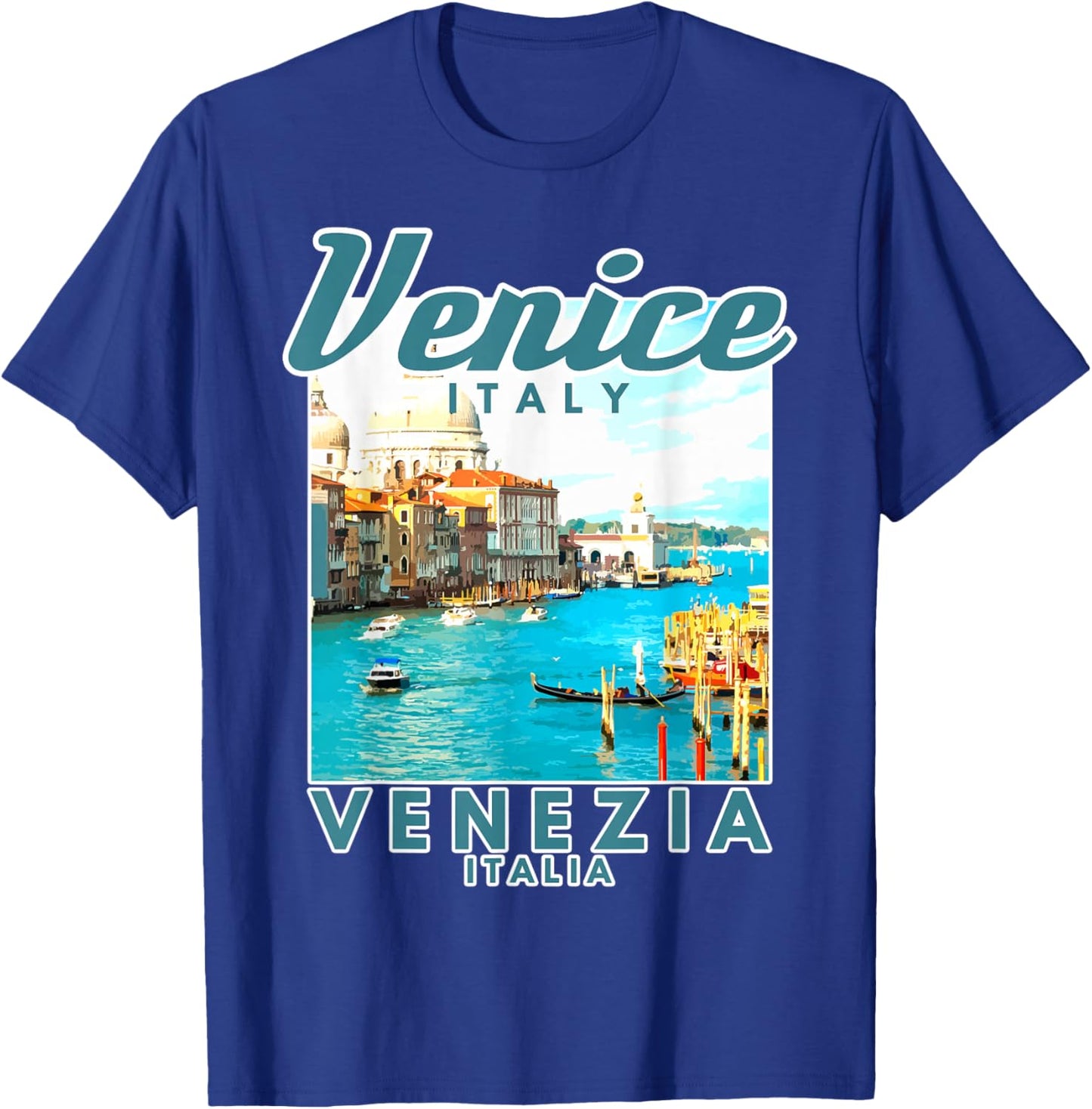 Venice Italy Venezia Italia Italian Souvenir T-Shirt - T-Shirt | Royal