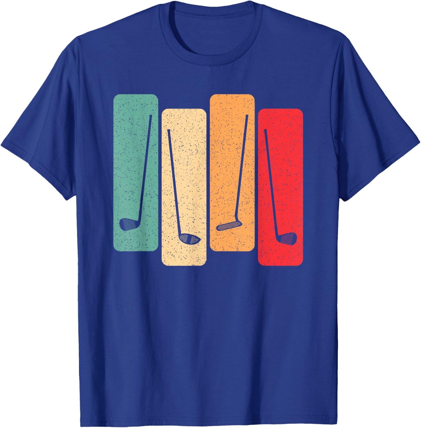 Retro Golf Vintage Golf Lover Golfer Men Women Kids T-Shirt - T-Shirt | Royal