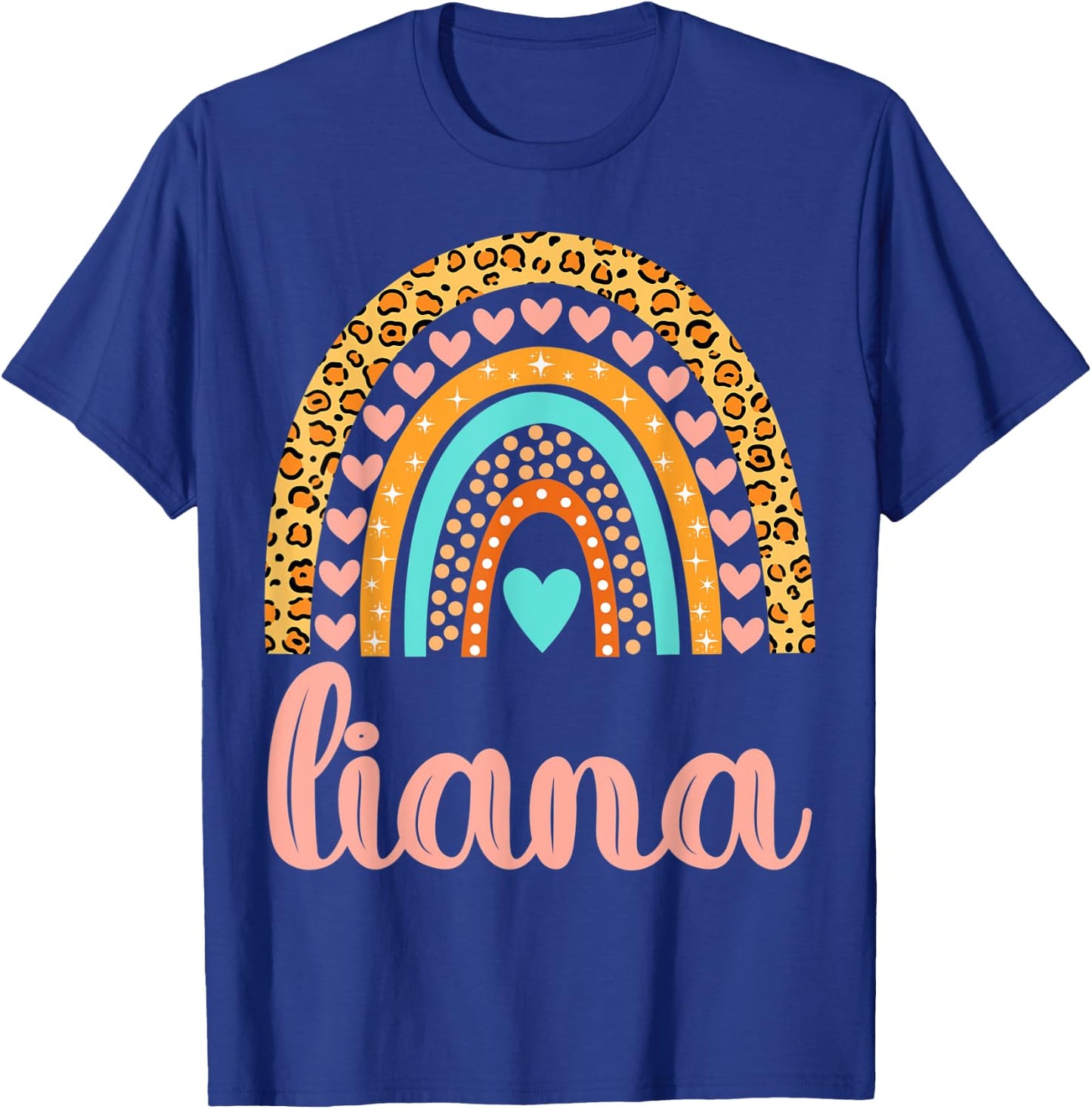 Liana Liana Name Birthday Shirt Gift T-Shirt - T-Shirt | Royal