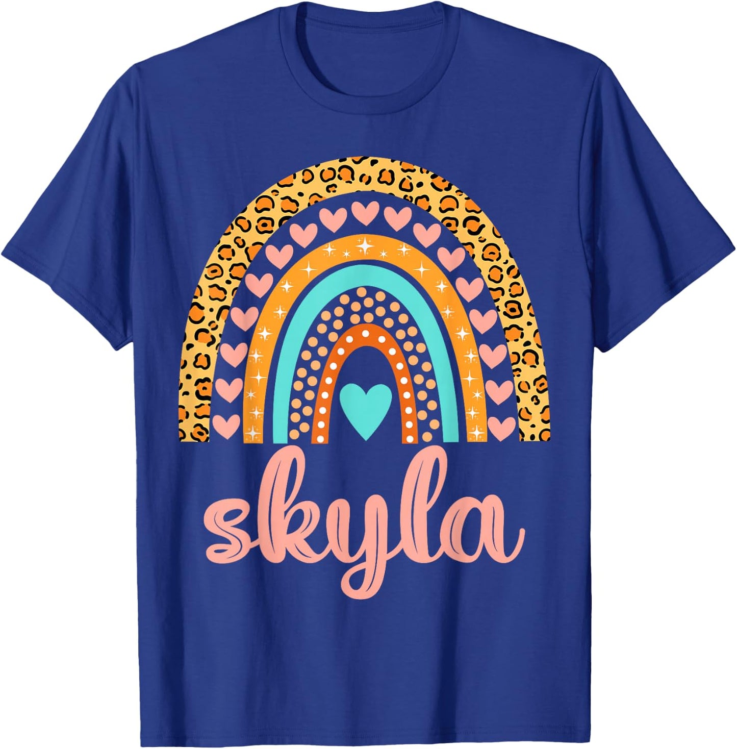 Skyla Skyla Name Birthday Shirt Gift T-Shirt - T-Shirt | Royal