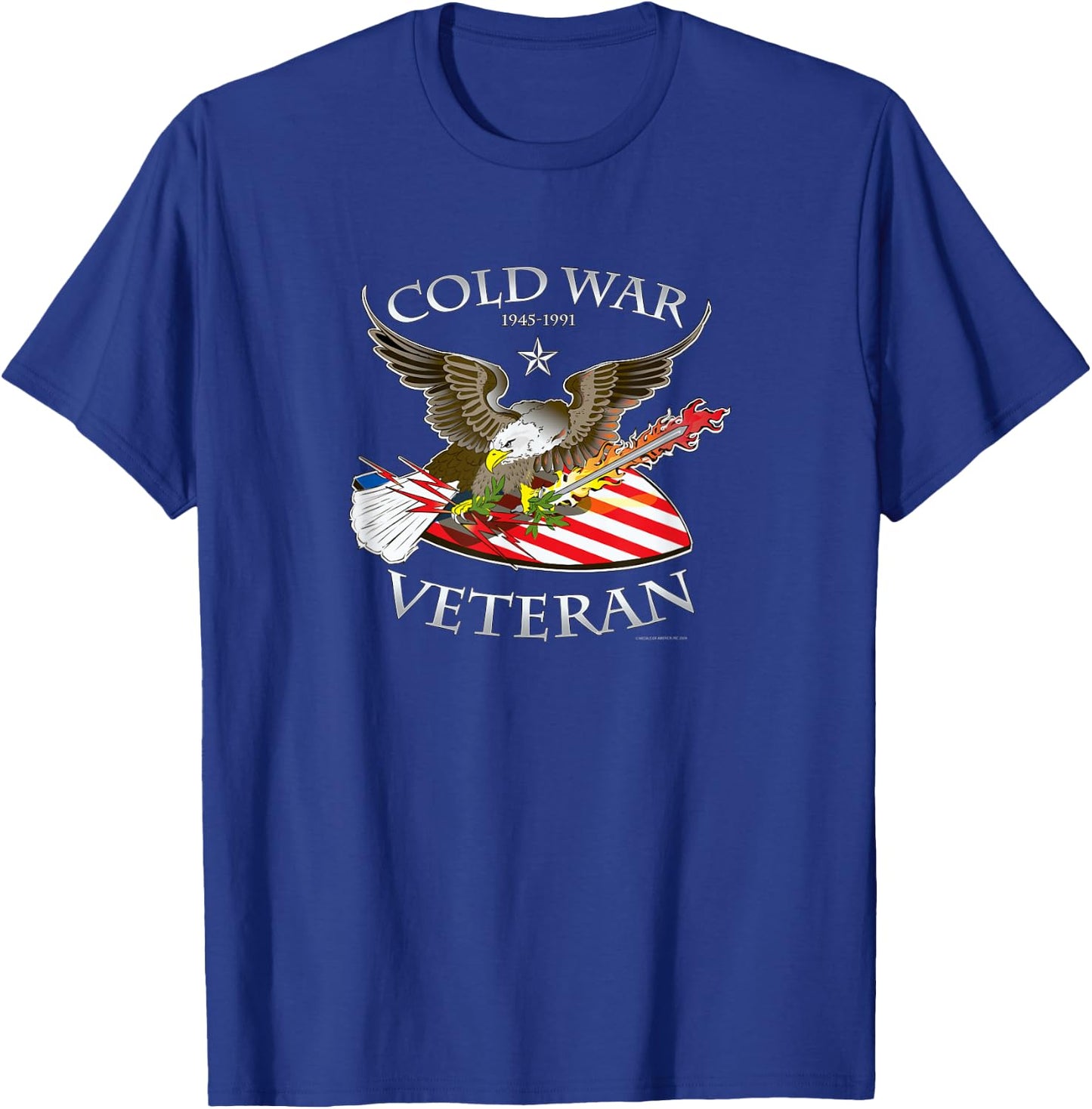 Cold War Veteran T-Shirt - T-Shirt | Royal
