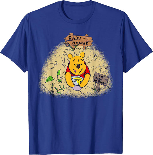 Disney Winnie the Pooh Rabbit's House Don't Feed the Bear T-Shirt - T-Shirt | Royal