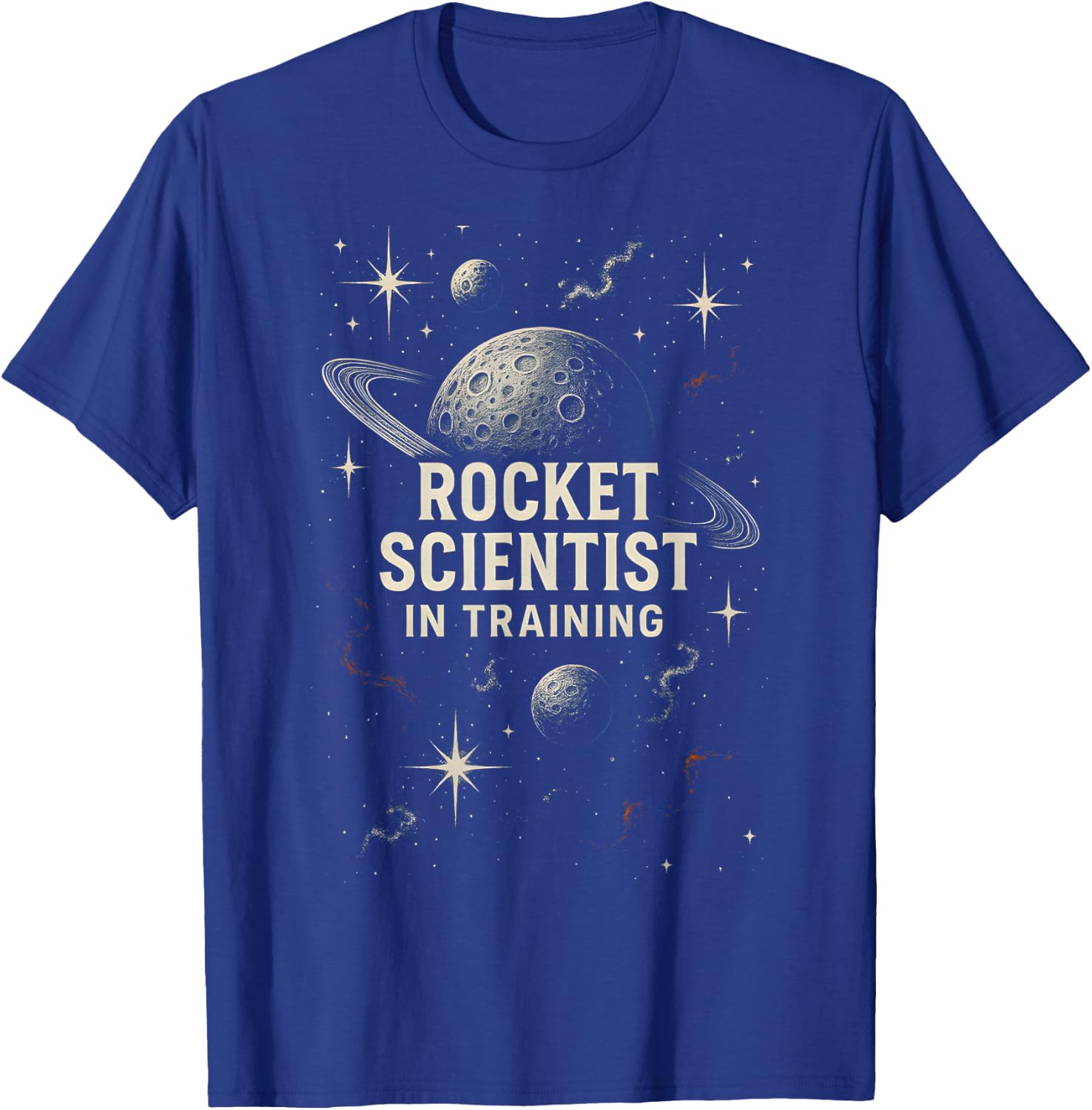 Space Explorer Rocket Scientist In Training Planet Adventure T-Shirt - T-Shirt | Royal