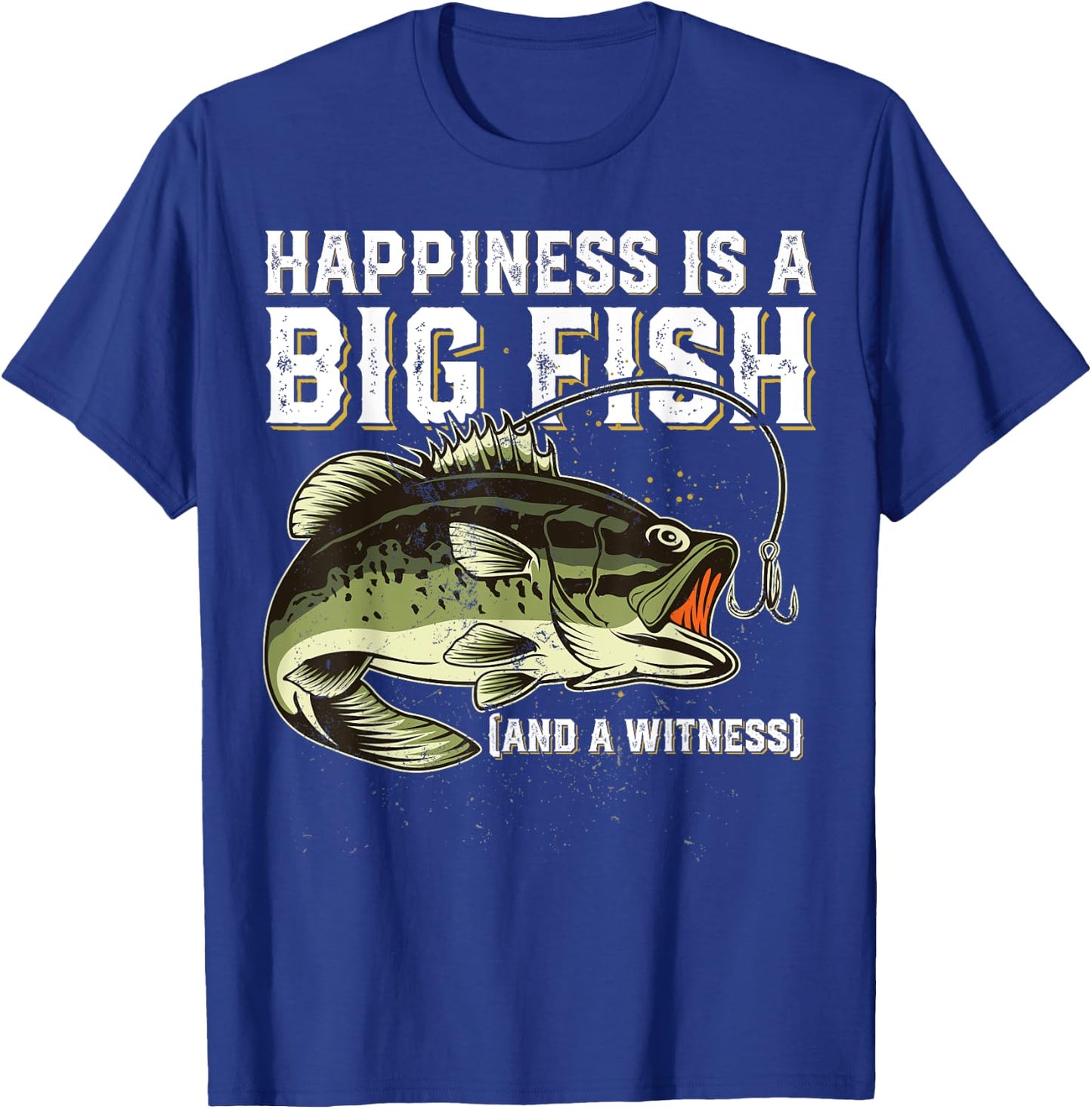 Funny Fishing Saying Fish Men Women T-Shirt - T-Shirt | Royal