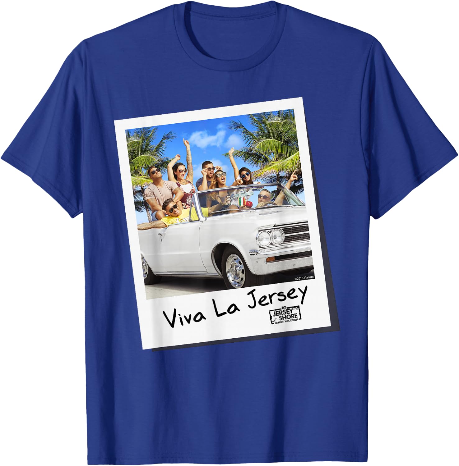 MTV - Jersey Shore Viva La Jersey T-Shirt - T-Shirt | Royal