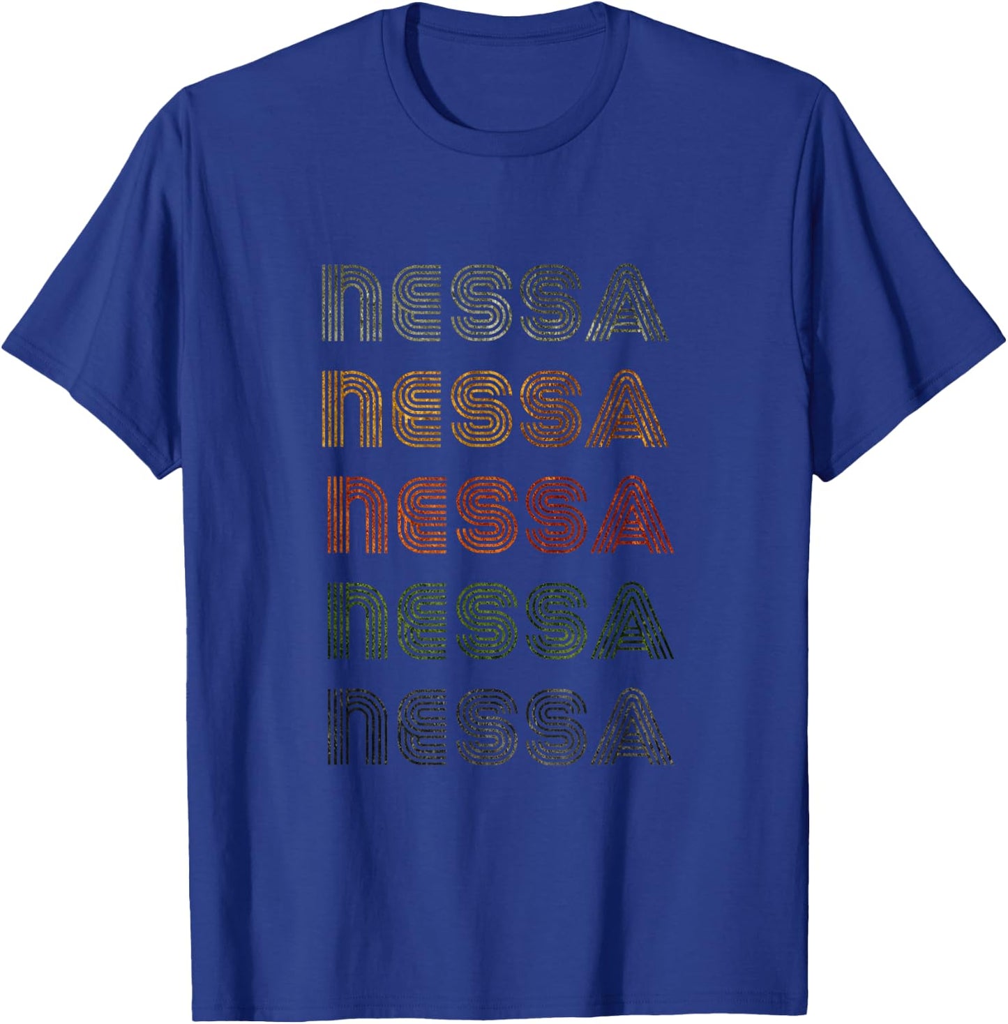 Love Heart Nessa Grunge/Vintage Style Black Nessa T-Shirt - T-Shirt | Royal