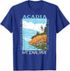 Acadia National Park Bar Harbor Maine Vintage T-Shirt - T-Shirt | Royal